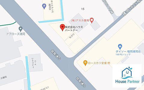 株式会社ハウスパートナーの周辺地図
