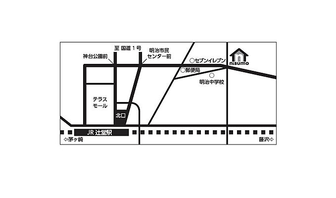 ニスモ株式会社の周辺地図