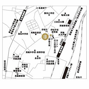 株式会社Casa　Perfumeの周辺地図