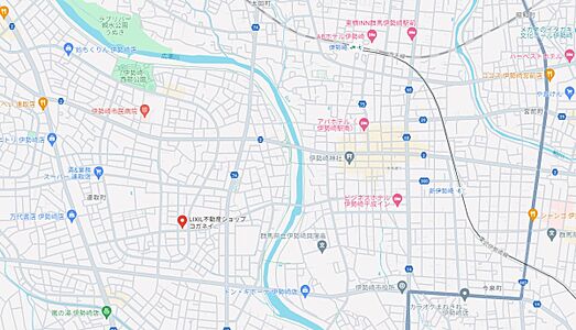 LIXIL不動産ショップ コガネイハウジング株式会社 伊勢崎店の周辺地図