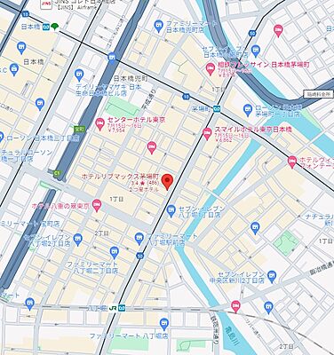 株式会社リブマックスリーシング 日本橋茅場町店の周辺地図