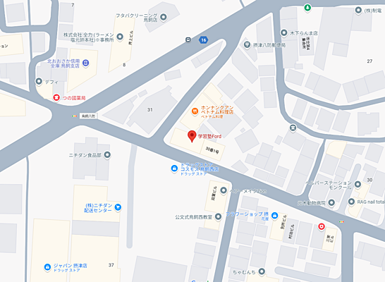 TAKE　ONE　住まいリサーチの周辺地図