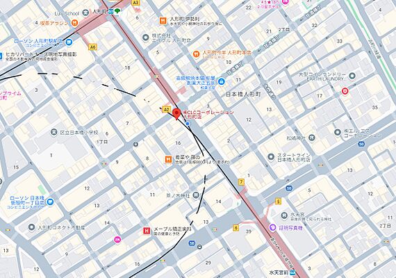 株式会社CLCコーポレーション 人形町店の周辺地図