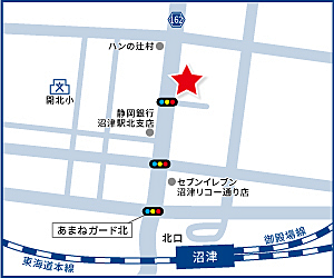 ハウスドゥ 沼津リコー通り アルファス株式会社の周辺地図