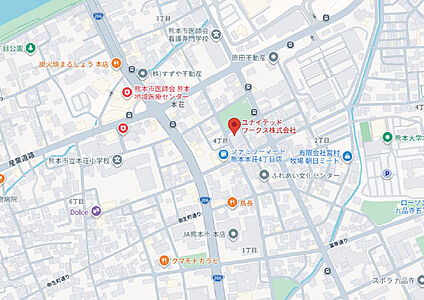 ユナイテッドワークス株式会社の周辺地図