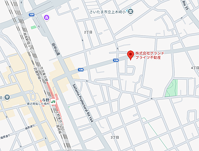 株式会社グランドブライツ不動産の周辺地図