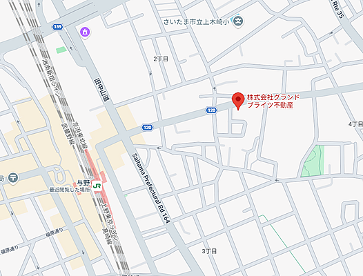 株式会社グランドブライツ不動産の周辺地図
