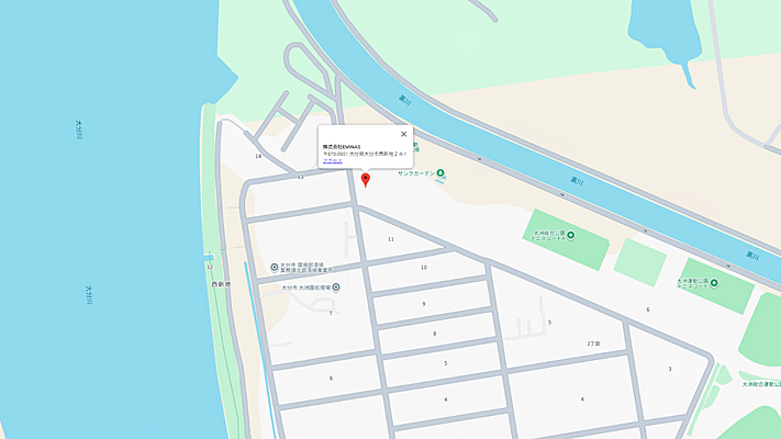 株式会社EMINASの周辺地図