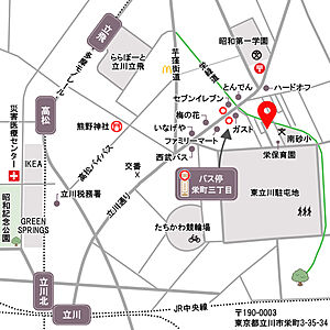 株式会社コクリエ・コーポレーションの周辺地図