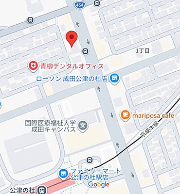 山万株式会社 山万ホームプラザ成田店の周辺地図