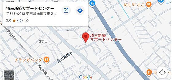 株式会社埼玉新築サポートセンターの周辺地図