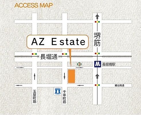 株式会社AZコーポレーションの周辺地図