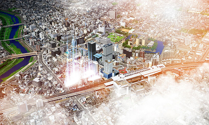 （仮称）福井駅前南通り再開発プロジェクト 外観
