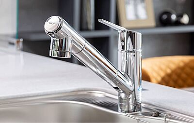 浄水器一体型混合水栓