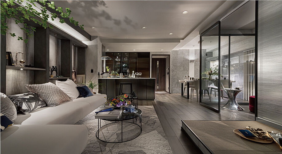 レーベン清水五条 リビング・ダイニング