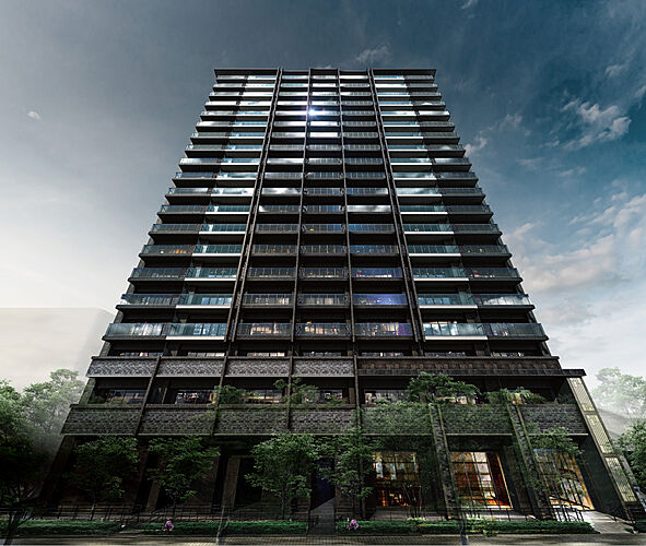 レーベン福島 ONE TOWER 外観完成予想CG