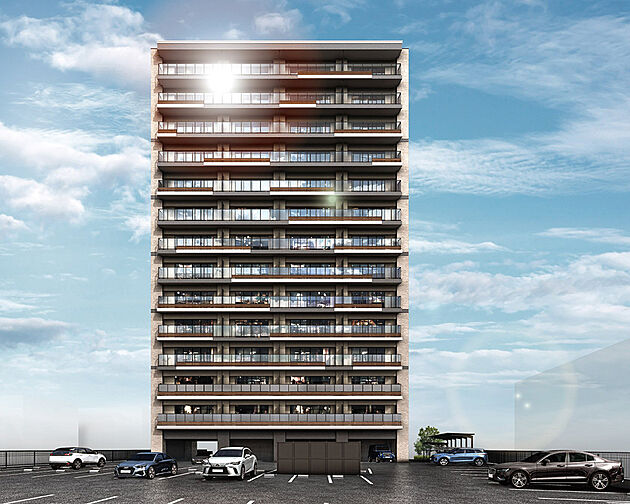 レーベン盛岡紺屋町 共用部