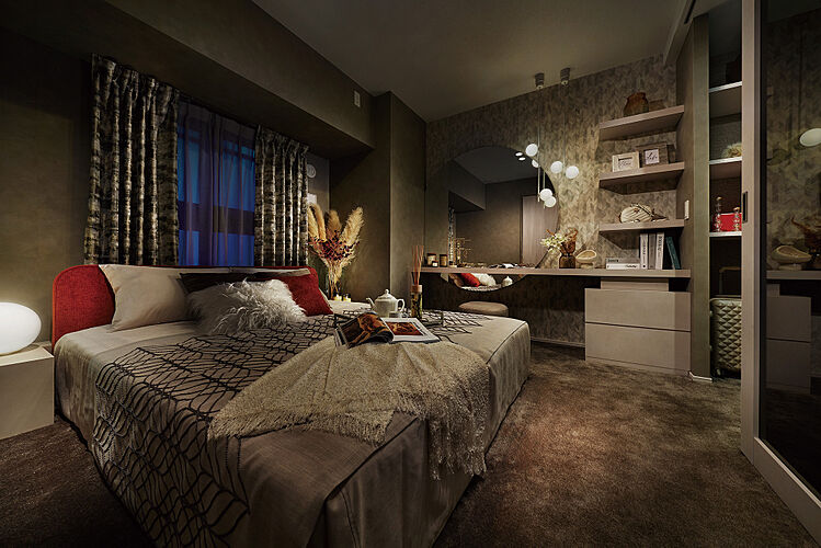 レーベン浜松VISTAGE ベッドルーム