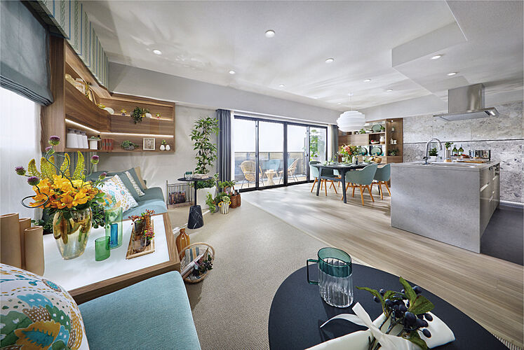 レーベン東川口 ZEFEEL リビング・ダイニング・キッチン