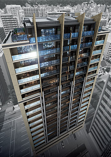 レーベン御宝町アルビオ・タワー 共用部