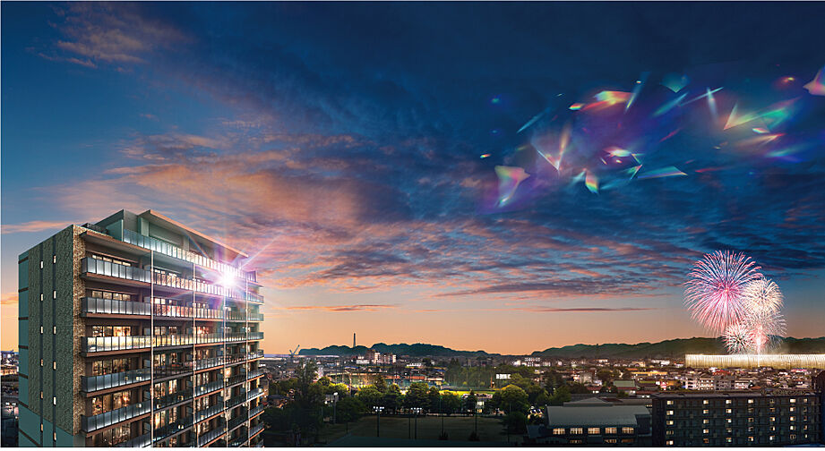 レーベン新居浜 MID COURT 外観