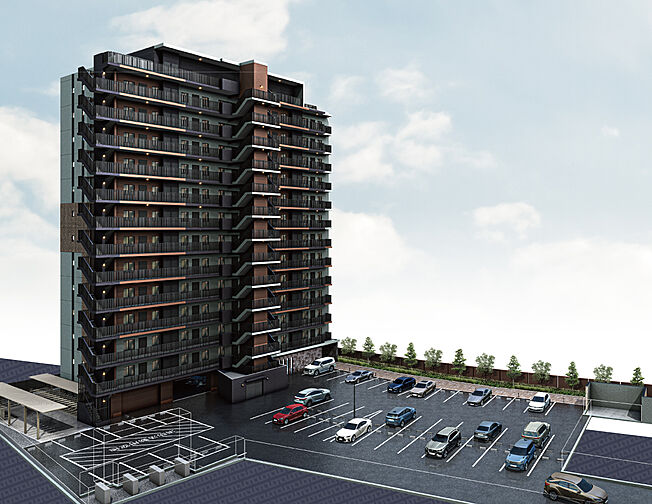 レーベン新居浜 MID COURT 共用部