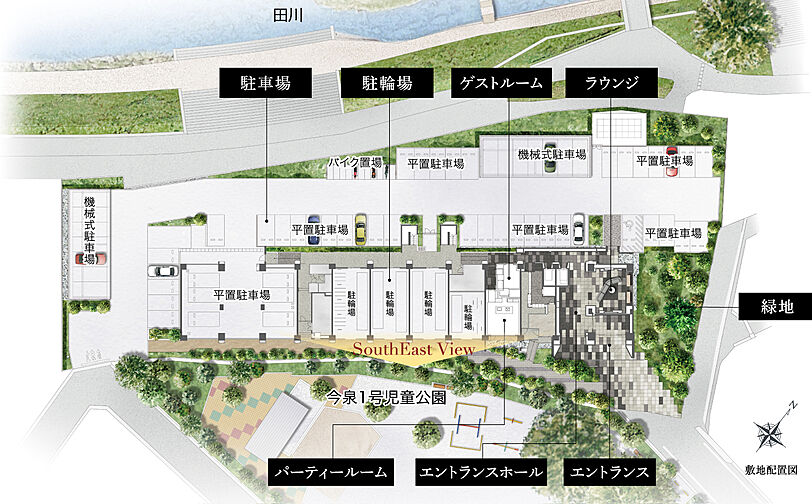 レーベン宇都宮 GRANDIA 共用部