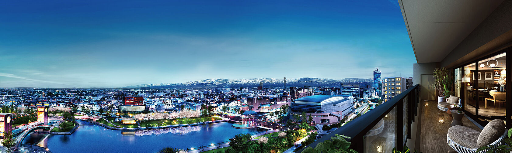 レーベン富山環水公園PEAK TERRACE その他