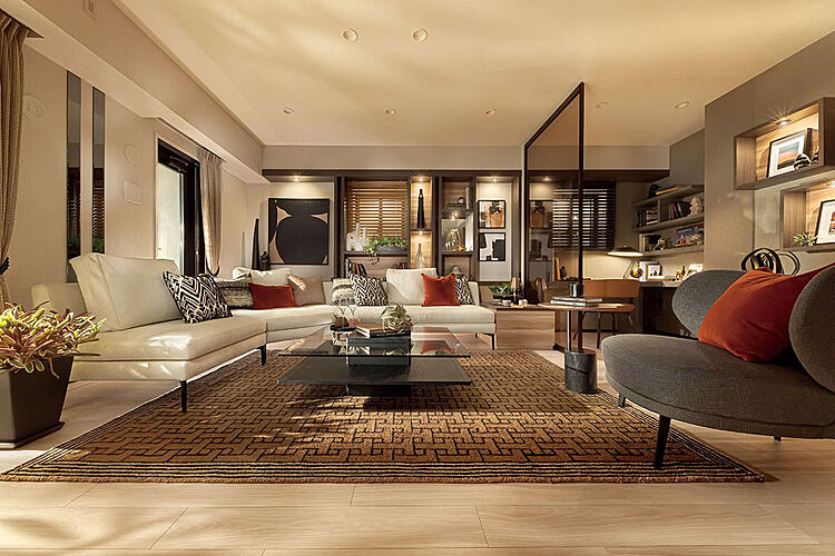 レーベン浄心 リビング・ダイニング