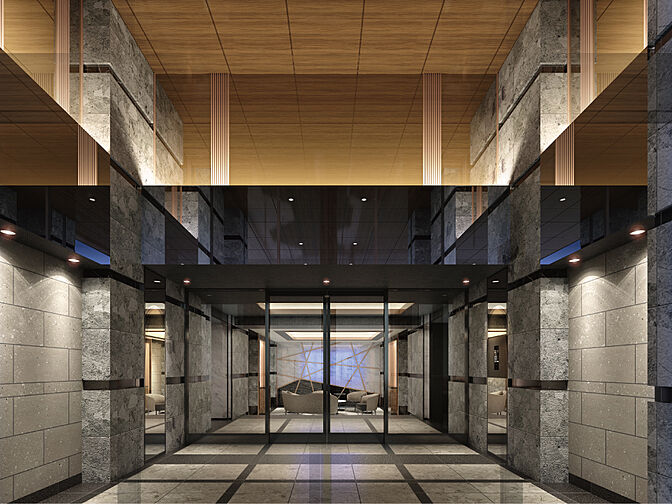 レーベン月寒中央 LEGEND ONE 共用部