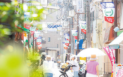 尾久銀座商店街 約500m（徒歩7分）