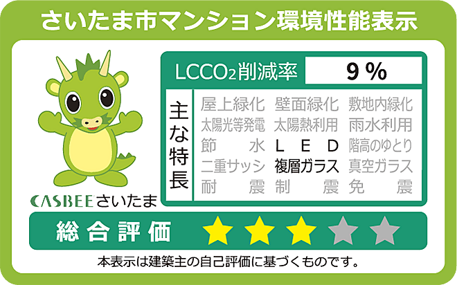 クリオ北浦和グレイスコート 設備