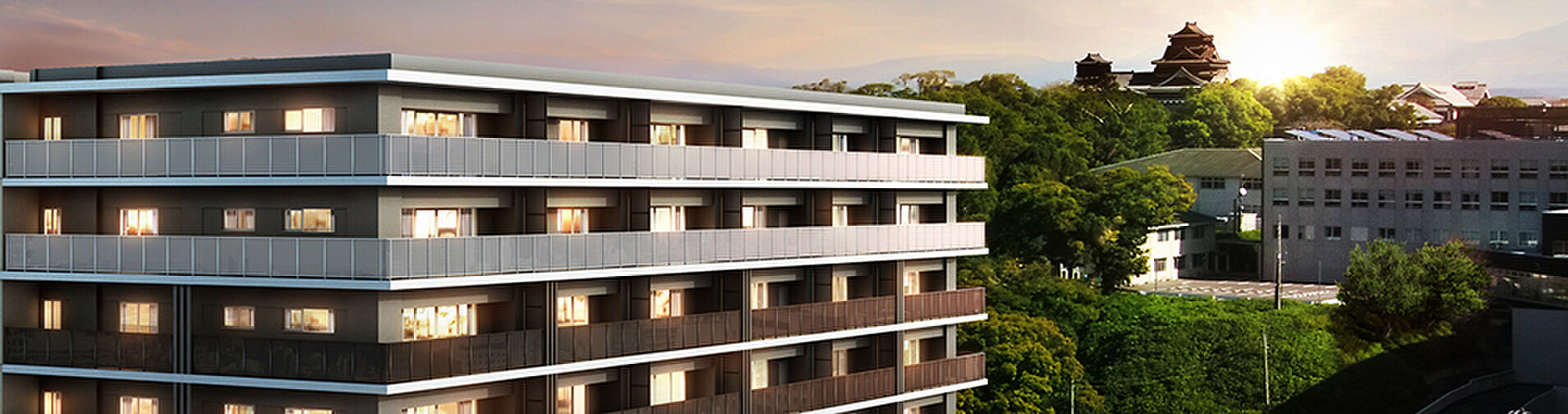 ザ サンズ熊本城公園 共用部