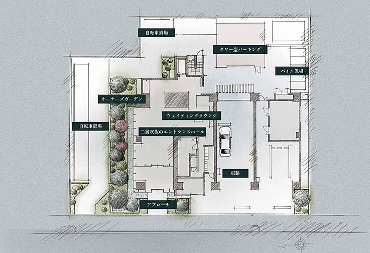 ザ・サーパス徳島町 共用部