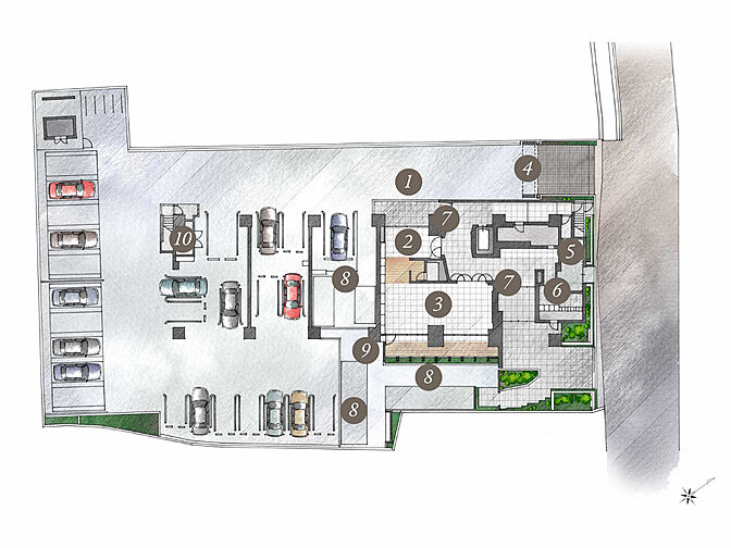 サーパス草津 共用部