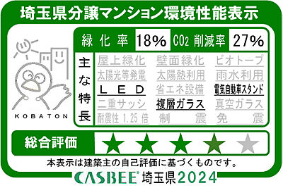 埼玉県分譲マンション環境性能表示