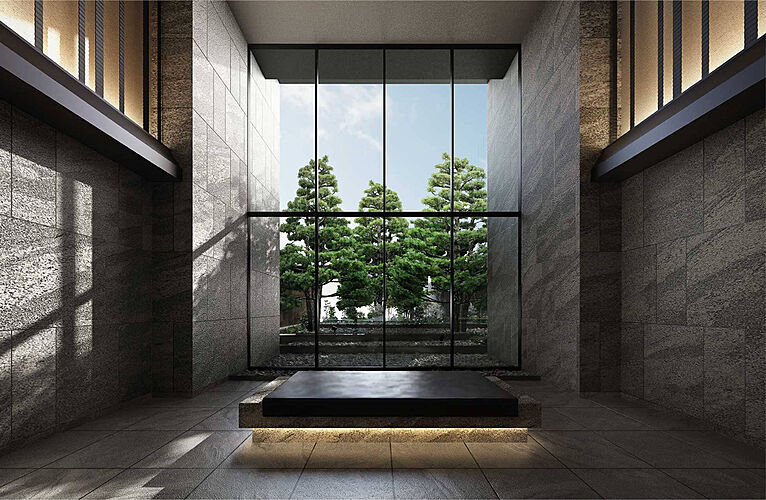 ザ・サーパス高松錦町 エントランスホール完成予想CG