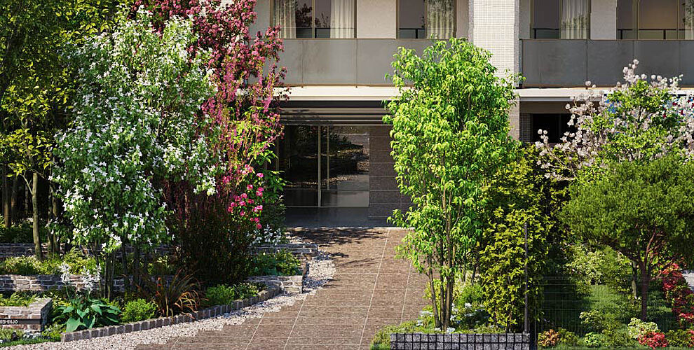 ヴェレーナ武蔵新城 外観完成予想CG