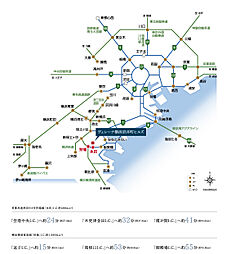 ヴェレーナ横浜岩井町ヒルズ アクセス図