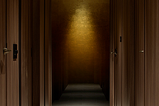 リビオタワー品川 廊下壁パネル仕上げ