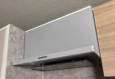 ホーロー整流板付レンジフード