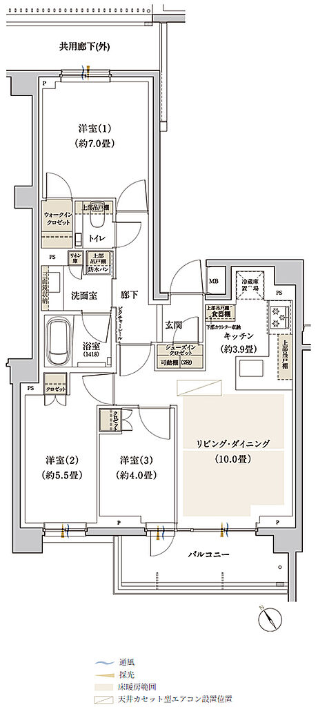 リビオ吉祥寺南町 間取り B