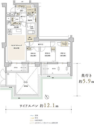 リビオ吉祥寺南町 間取り At