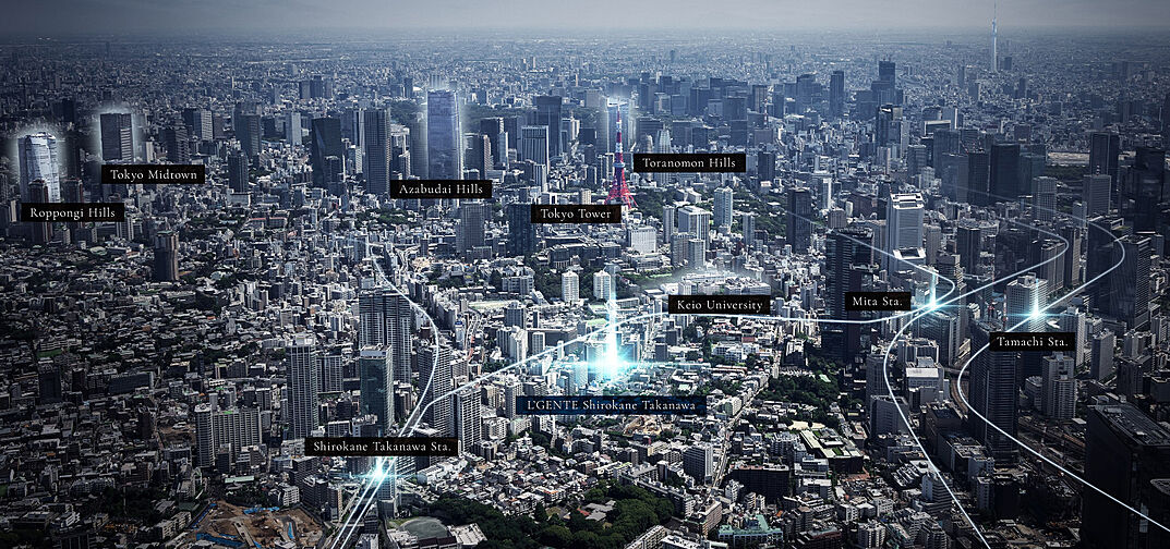 ルジェンテ白金高輪 外観