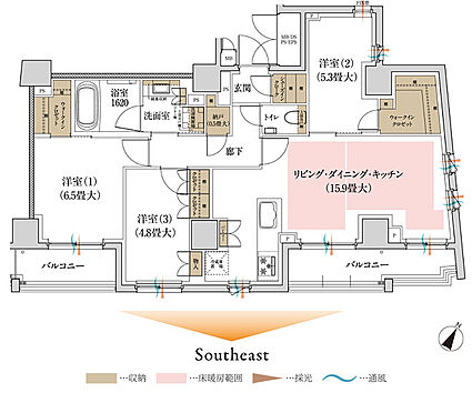 ルジェンテ神楽坂 間取り P