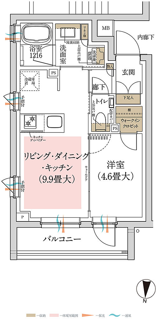 ルジェンテ新高円寺 間取り G