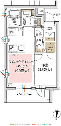 ルジェンテ新高円寺 間取り G