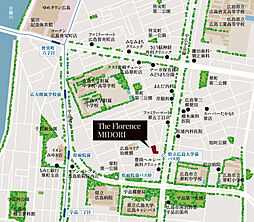 Theフローレンス翠 現地案内図