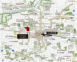 ルネグラン上石神井 現地案内図
