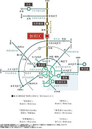 ルネ加須 アクセス図